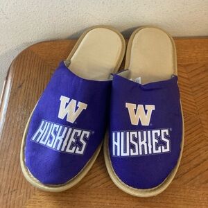 FOCO University of Washington Huskies Men’s Slippers Size Large 11-12